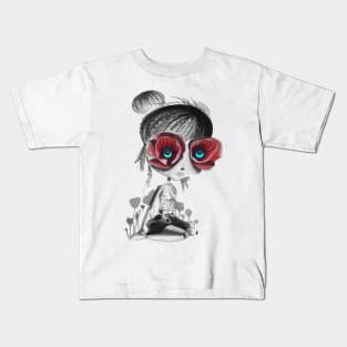 Queen of poppies Kids T-Shirt